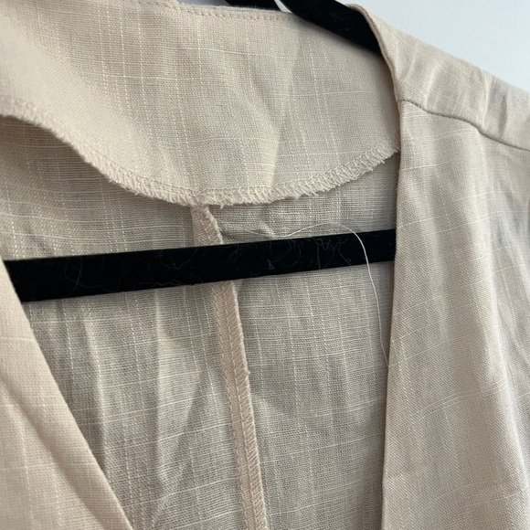 Cream Button-Up Vest - Picture 4 of 5